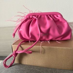 Pink clutch
